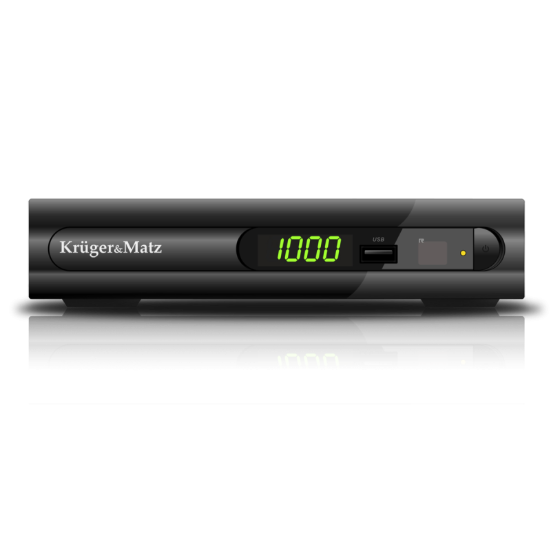 Tuner cyfrowy DVB-T MPEG-4 HD do telewizji cyfrowej Kruger&Matz