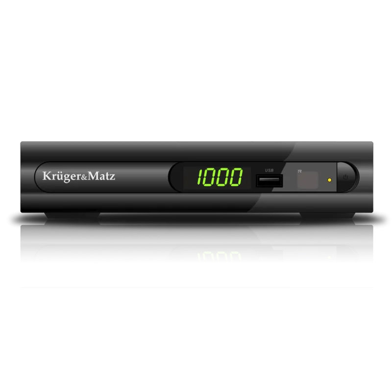 Tuner cyfrowy DVB-T MPEG-4 HD do telewizji cyfrowej Kruger&Matz