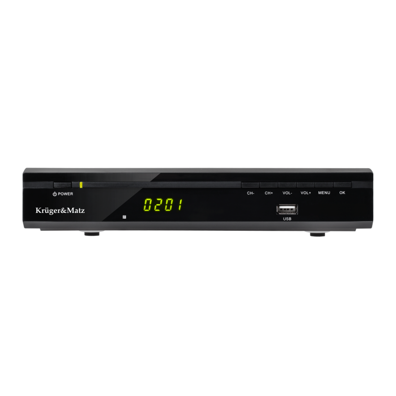 Tuner cyfrowy DVB-T MPEG-4 HD do telewizji naziemnej Kruger&Matz