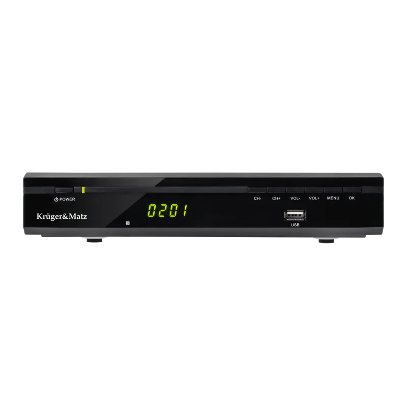 Tuner cyfrowy DVB-T MPEG-4 HD do telewizji naziemnej Kruger&Matz