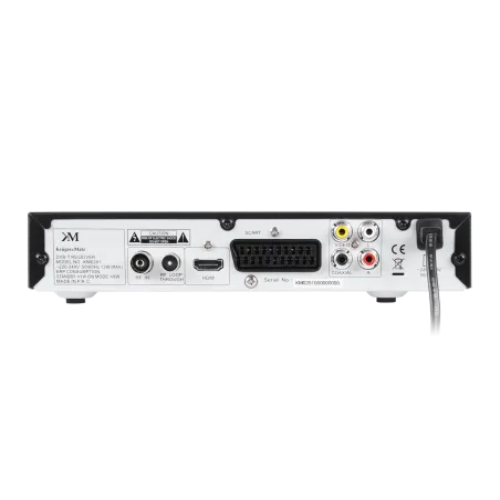 Tuner cyfrowy DVB-T MPEG-4 HD do telewizji naziemnej Kruger&Matz
