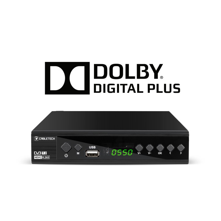 Tuner DVB-T/C Hevc H.265 10bit Cabletech Tuner DVB-T/C Hevc H.265 10bit Cabletech
