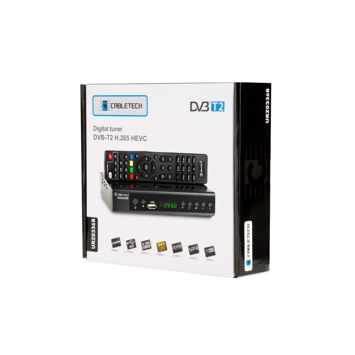 Tuner DVB-T/C Hevc H.265 10bit Cabletech Tuner DVB-T/C Hevc H.265 10bit Cabletech