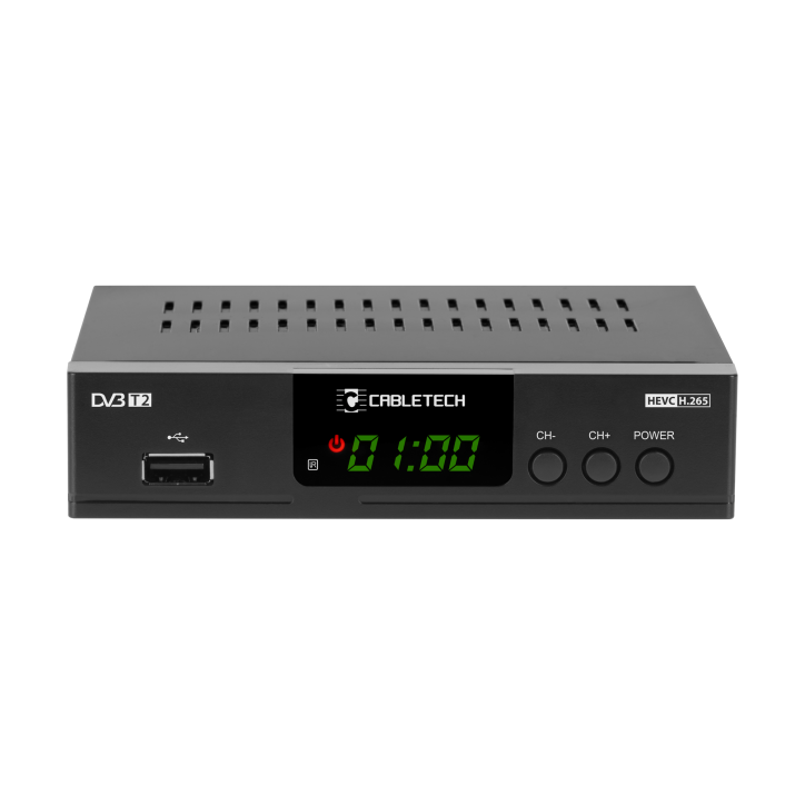 Tuner DVB-T2 H.265 HEVC Cabletech Tuner DVB-T2 H.265 HEVC Cabletech