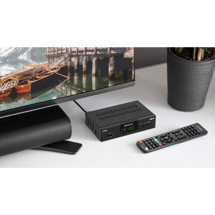Tuner DVB-T2 H.265 HEVC Cabletech Tuner DVB-T2 H.265 HEVC Cabletech