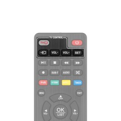Tuner DVB-T2 H.265 HEVC Cabletech