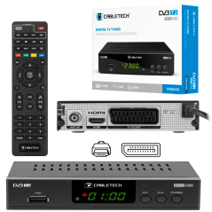 Tuner DVB-T2 H.265 HEVC Cabletech