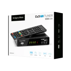 Tuner DVB-T2 H.265 HEVC Kruger&Matz