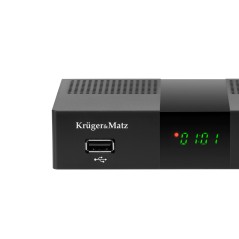 Tuner DVB-T2 H.265 HEVC Kruger&Matz