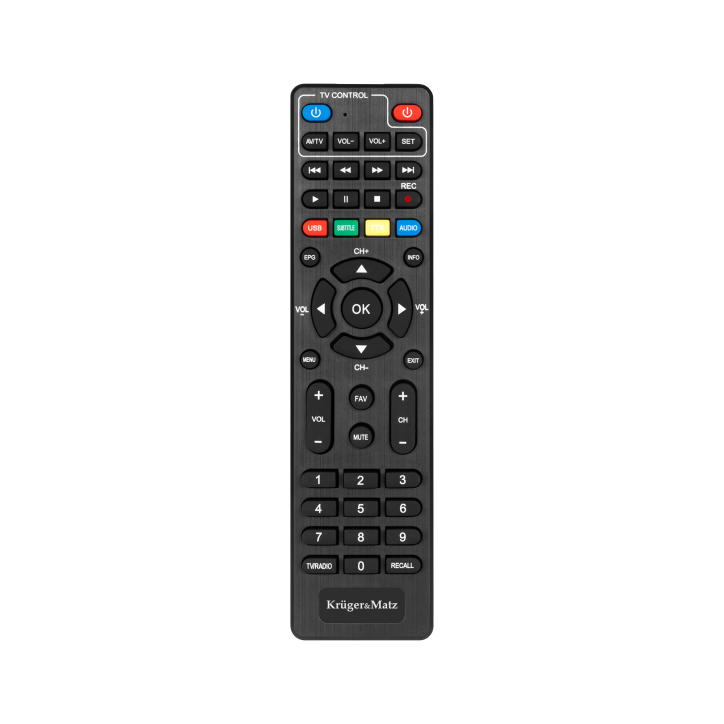 Tuner DVB-T2 H.265 HEVC Kruger&Matz Tuner DVB-T2 H.265 HEVC Kruger&Matz