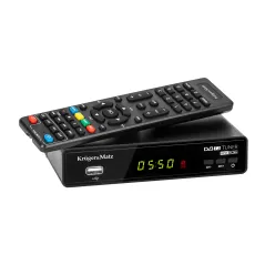 Tuner DVB-T2 H.265 HEVC Kruger&Matz