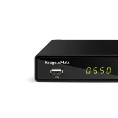 Tuner DVB-T2 H.265 HEVC Kruger&Matz