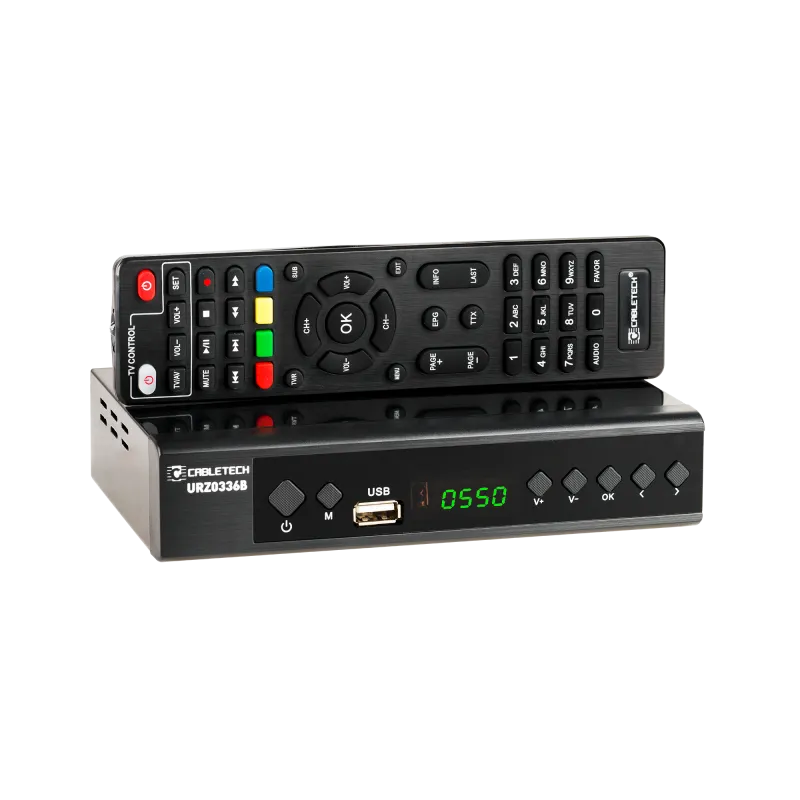 Tuner DVB-T2/C HEVC H.265 Cabletech