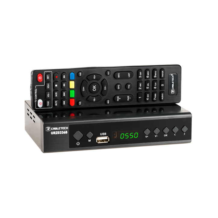 Tuner DVB-T2/C HEVC H.265 Cabletech Tuner DVB-T2/C HEVC H.265 Cabletech