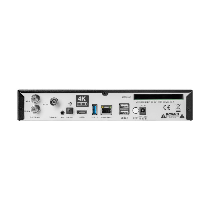 Tuner satelitarny Zgemma H7S DVB-S2X UHD H.265 HEVC LAN Tuner satelitarny Zgemma H7S DVB-S2X UHD H.265 HEVC LAN