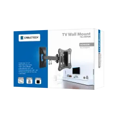 Uchwyt do ściany 13-27 cali czarny LPA51-111 (regulacja w pionie i w poziomie)