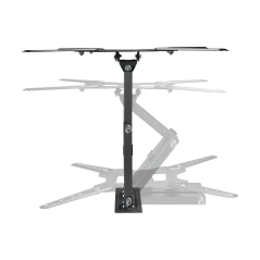 Uchwyt do ściany 23-55 cali czarny LPA51-443 (regulacja w pionie i w poziomie)
