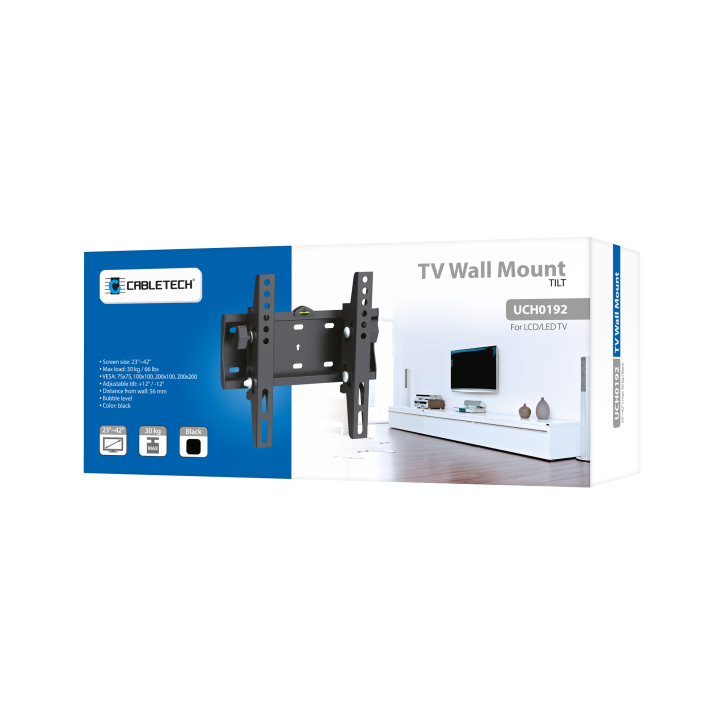 Uchwyt naścienny uniwersalny do LED TV (23-42") regulacja w pionie Uchwyt naścienny uniwersalny do LED TV (23-42") regulacja w pionie