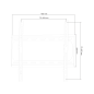Uchwyt naścienny uniwersalny do LED TV (26-55") LP34-44F