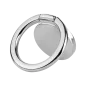 Uchwyt uniwersalny typu pierścień do telefonu srebrny