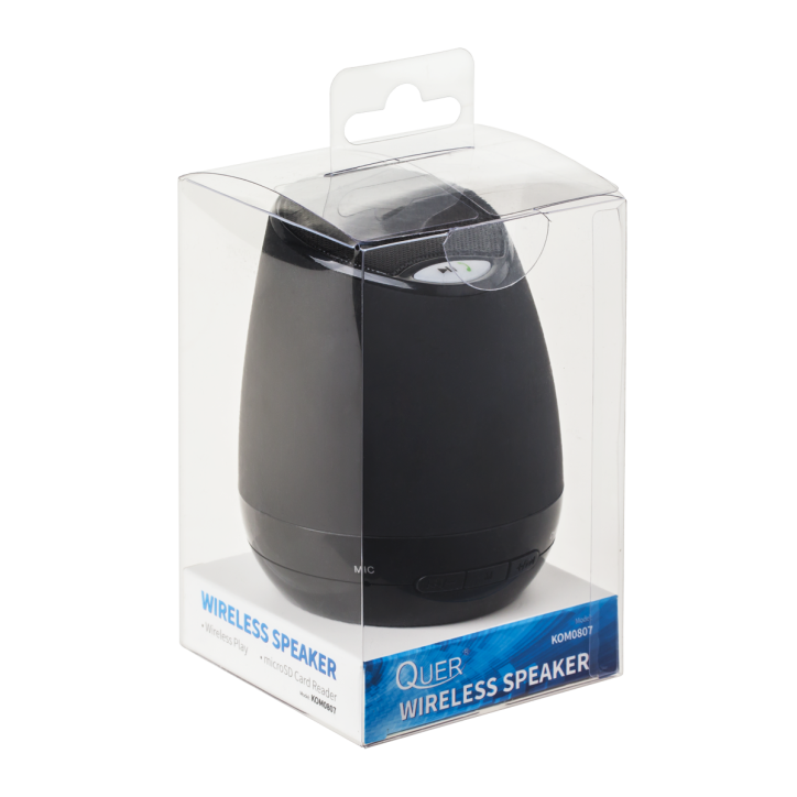 Uniwersalny głośnik Bluetooth Quer KOM0807B Uniwersalny głośnik Bluetooth Quer KOM0807B