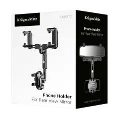Uchwyt do telefonu Kruger&Matz KM1372 mocowany na lusterko