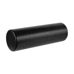 Wałek do masażu, roller 15x45cm, kolor czarny, materiał EPP, REBEL ACTIVE