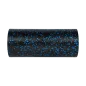 Wałek do masażu, roller piankowy gładki 14x33cm, kolor czarno-niebieski, materiał EPP, REBEL ACTIVE
