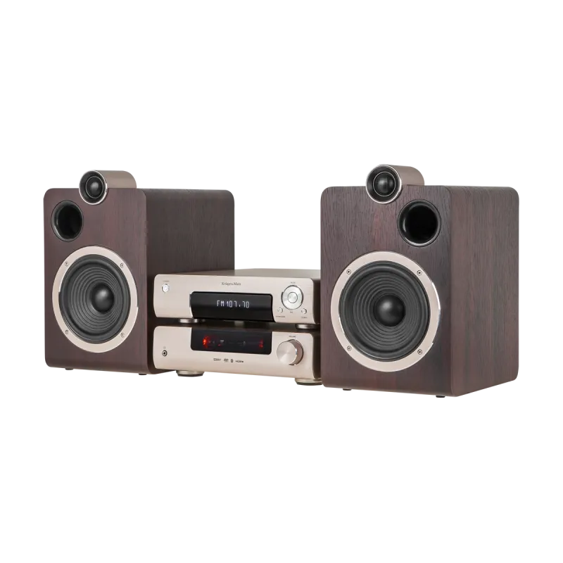 Wieża DVD Kruger&Matz KM1908 (DVD, HDMI, USB, Bluetooth, radio cyfrowe DAB+ i FM) Wieża DVD Kruger&Matz KM1908 (DVD, HDMI, USB, Bluetooth, radio cyfrowe DAB+ i FM)