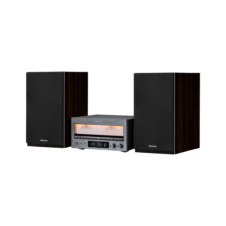 Wieża HiFi Kruger&Matz KM1995 (Wzmacniacz klasy A, CD, USB, Bluetooth, radio cyfrowe DAB+, FM) Wieża HiFi Kruger&Matz KM1995 (Wzmacniacz klasy A, CD, USB, Bluetooth, radio cyfrowe DAB+, FM)