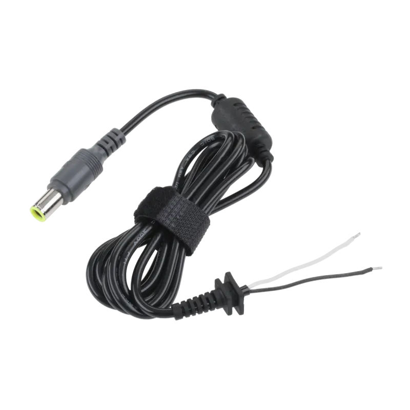 Wtyk 7,9/5,4 (20V/4,5A) sieciowy z kablem do montażu Rebel Wtyk 7,9/5,4 (20V/4,5A) sieciowy z kablem do montażu Rebel