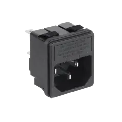 Wtyk AC 3PIN komput.obudowa+bezp.