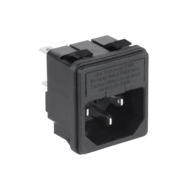Wtyk AC 3PIN komput.obudowa+bezp. Wtyk AC 3PIN komput.obudowa+bezp.