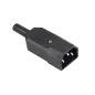 Wtyk AC 3PIN na kabel komputerowy Wtyk AC 3PIN na kabel komputerowy