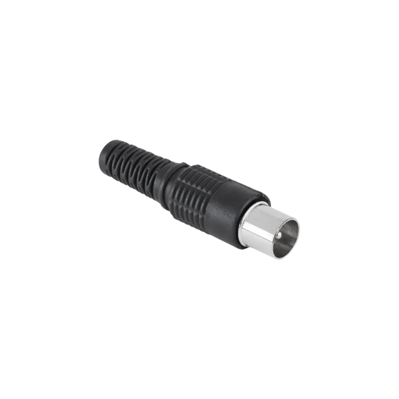 Wtyk anten TV długi czarny Cabletech Wtyk anten TV długi czarny Cabletech