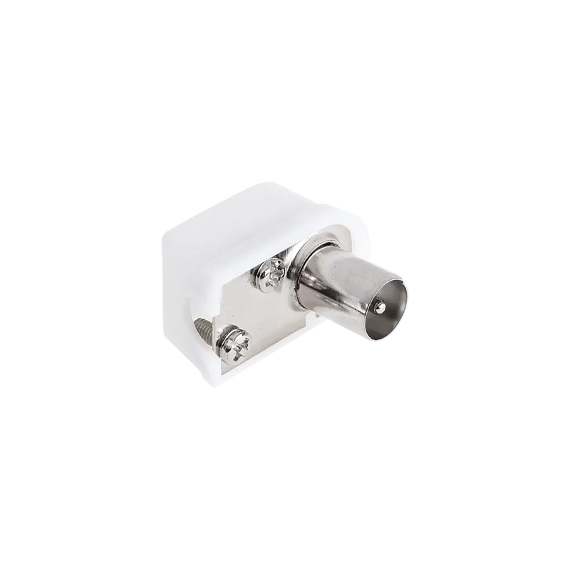 Wtyk anten TV kątowy mały Cabletech