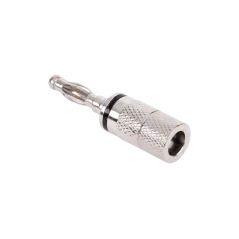 Wtyk bananowy metal/CK2427/