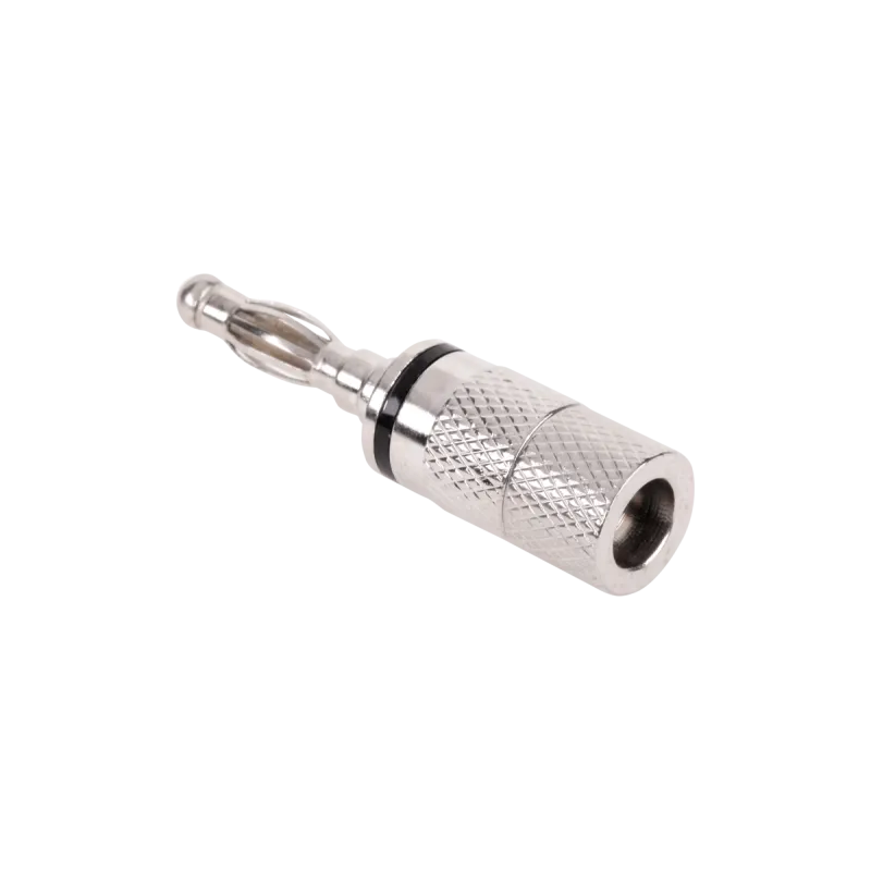 Wtyk bananowy metal/CK2427/