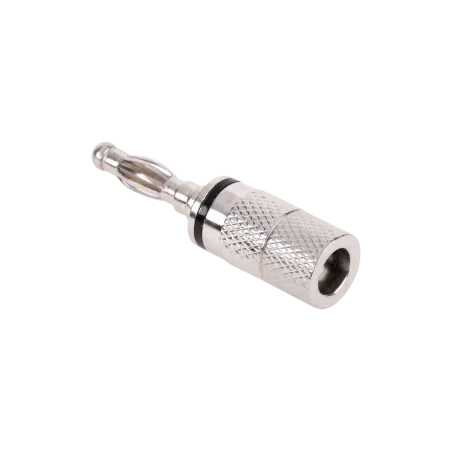 Wtyk bananowy metal/CK2427/
