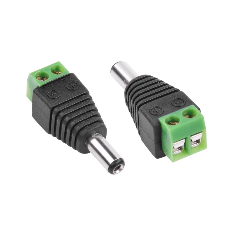 Wtyk DC 2,1/5,5 z szybkozłączem