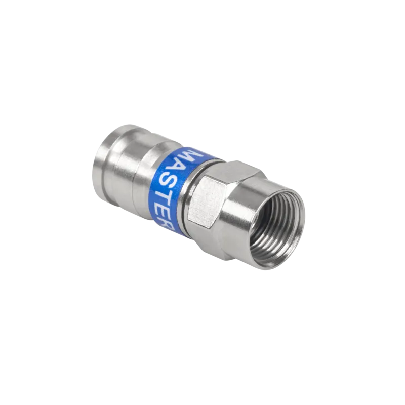 Wtyk F kompresyjny RG6 MASTER Wtyk F kompresyjny RG6 MASTER