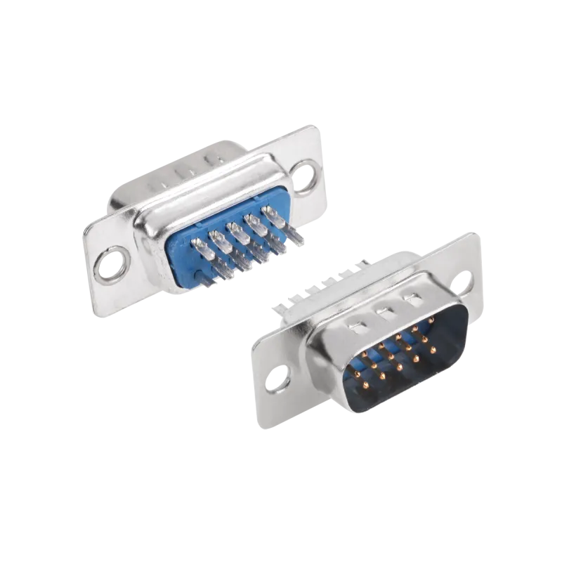 Wtyk HDDB na kabel męski lutowany