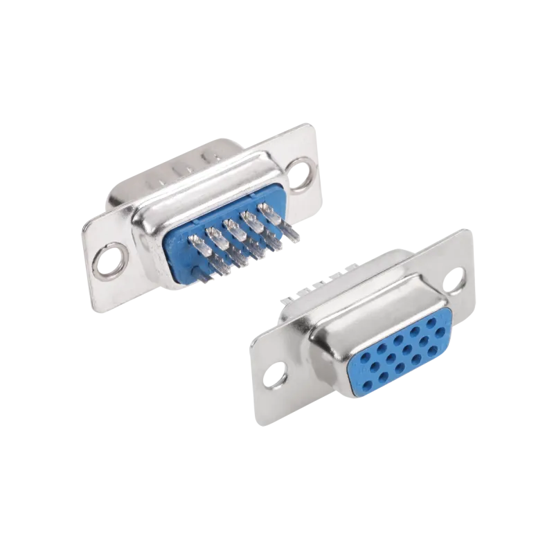 Wtyk HDDB na kabel żeński lutowany Wtyk HDDB na kabel żeński lutowany