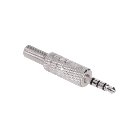 Wtyk Jack 3.5 metalowy czteropolowy