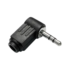 Wtyk Jack 3.5 st.kątowy plastikowy Cabletech