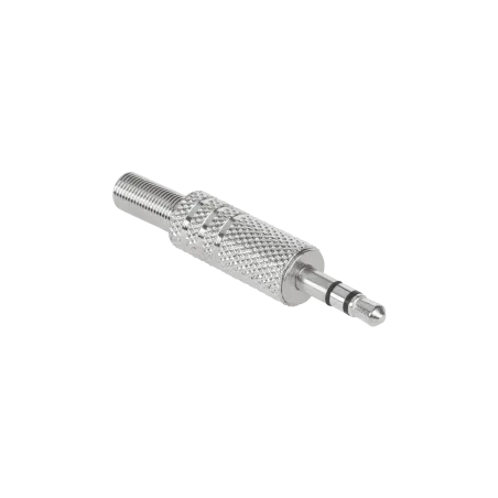 Wtyk Jack 3.5 stereo metalowy Cabletech