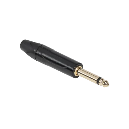 Wtyk Jack 6,3 mono HQ black