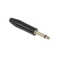 Wtyk Jack 6,3 mono HQ black