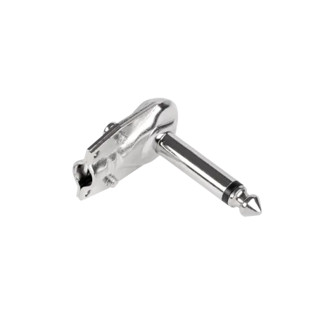 Wtyk Jack 6.3 mono metal kątowy