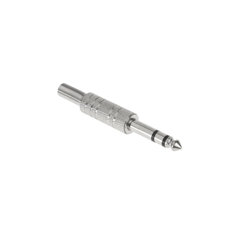 Wtyk Jack 6.3 stereo metal-grawerka